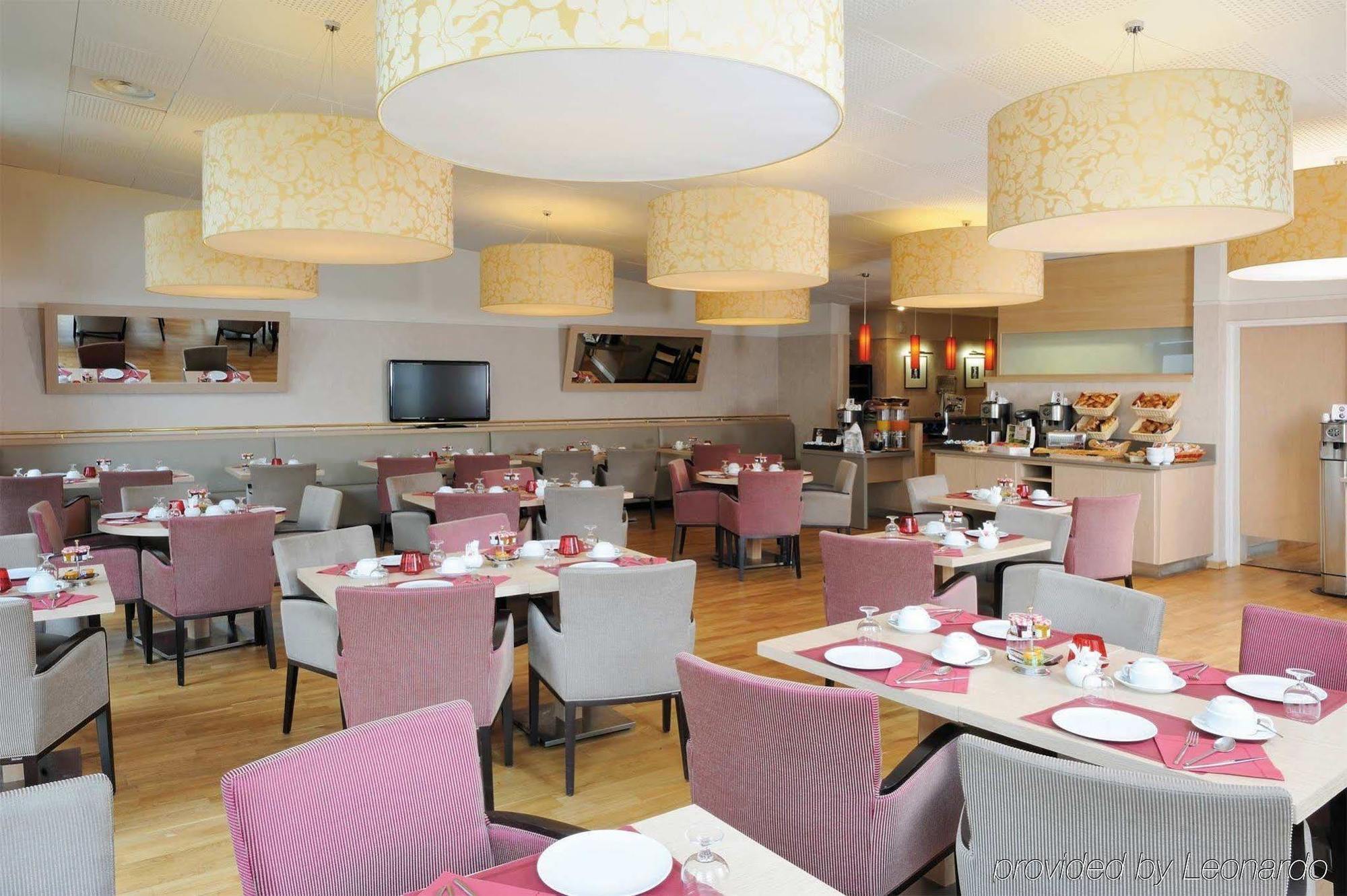 Residhome Paris-Evry Courcouronnes Restoran foto